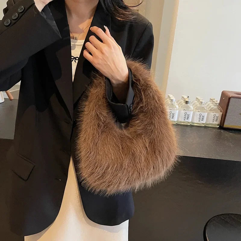 Faux Fur Bag
